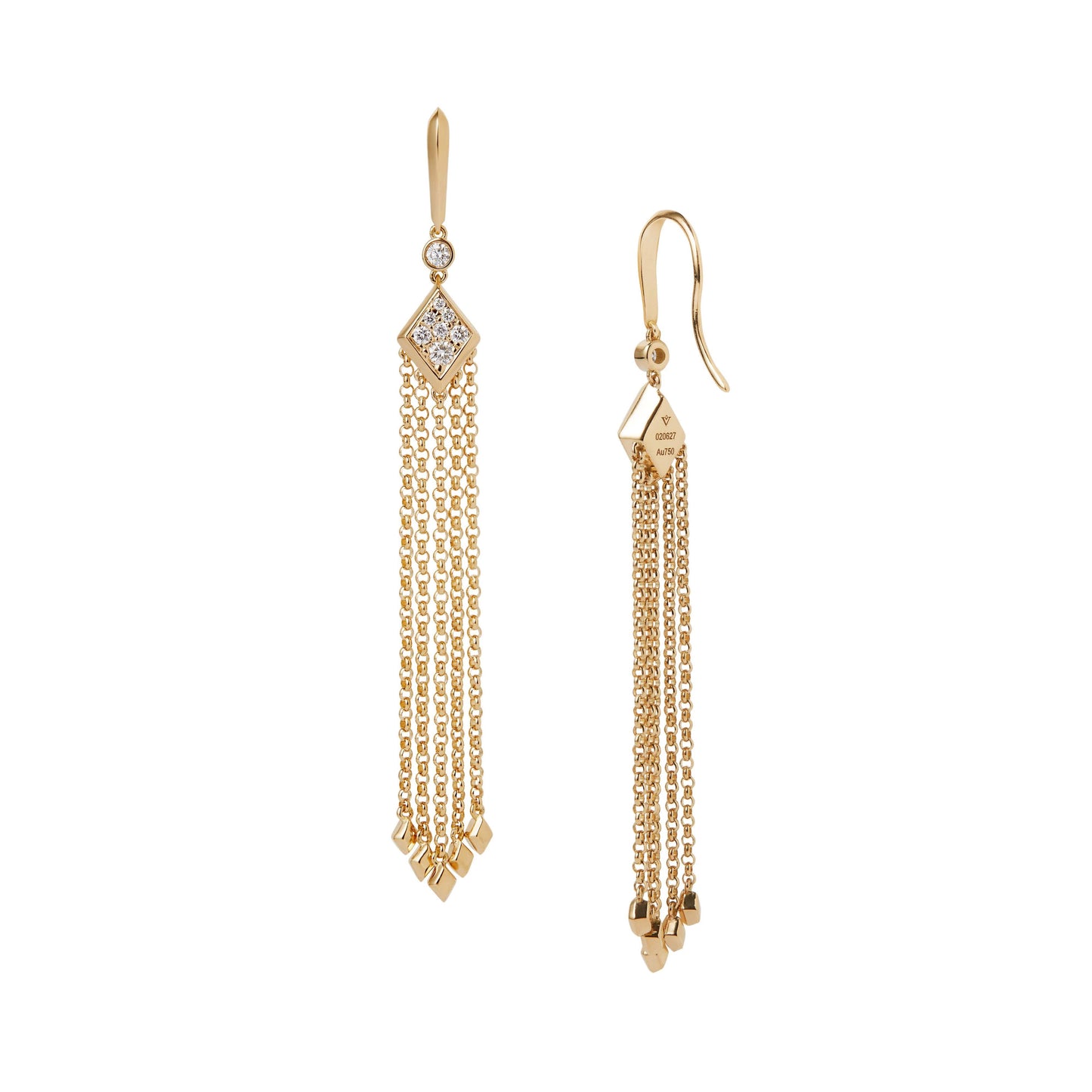 Argyle Drop Earrings