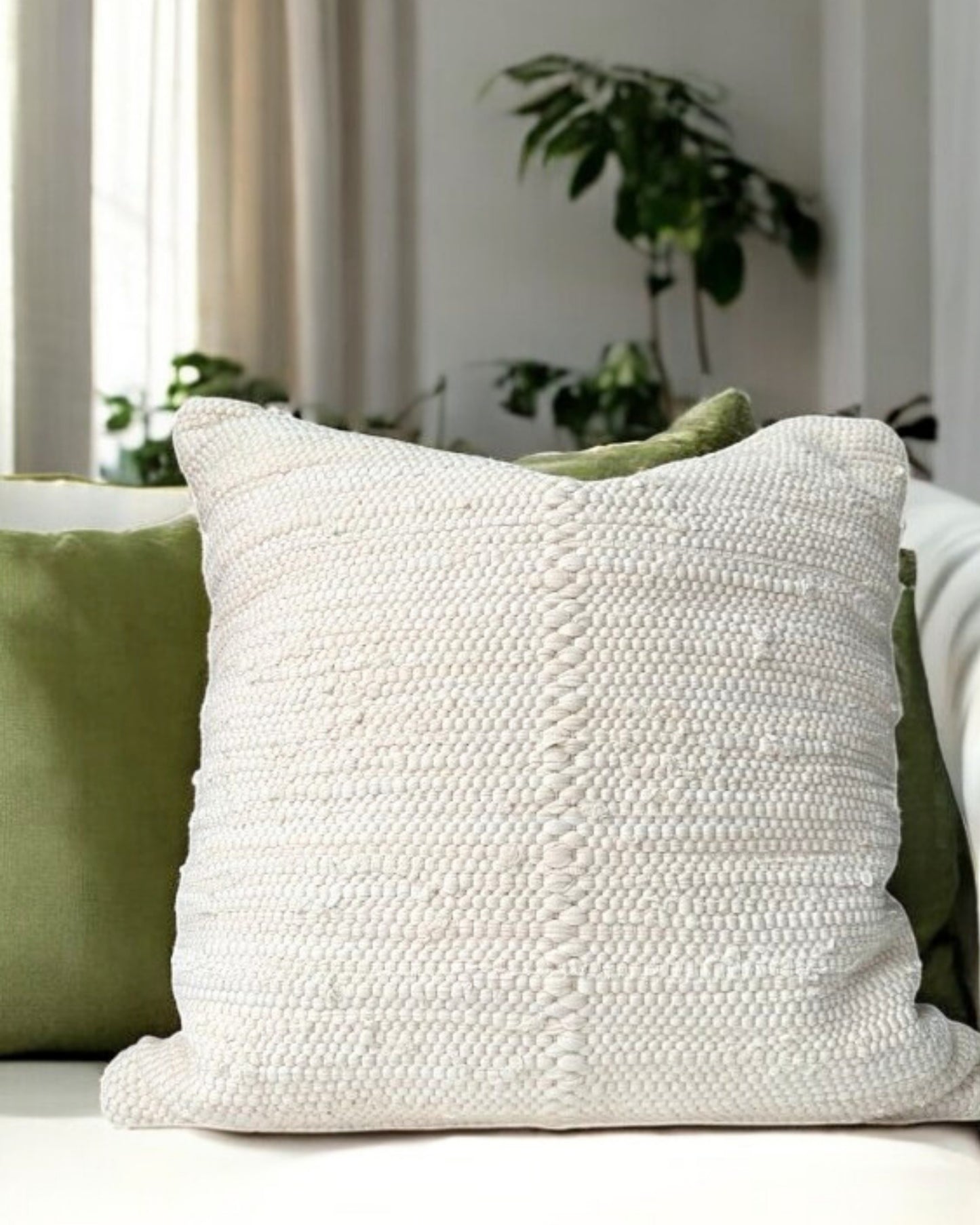 chindi pillow cover