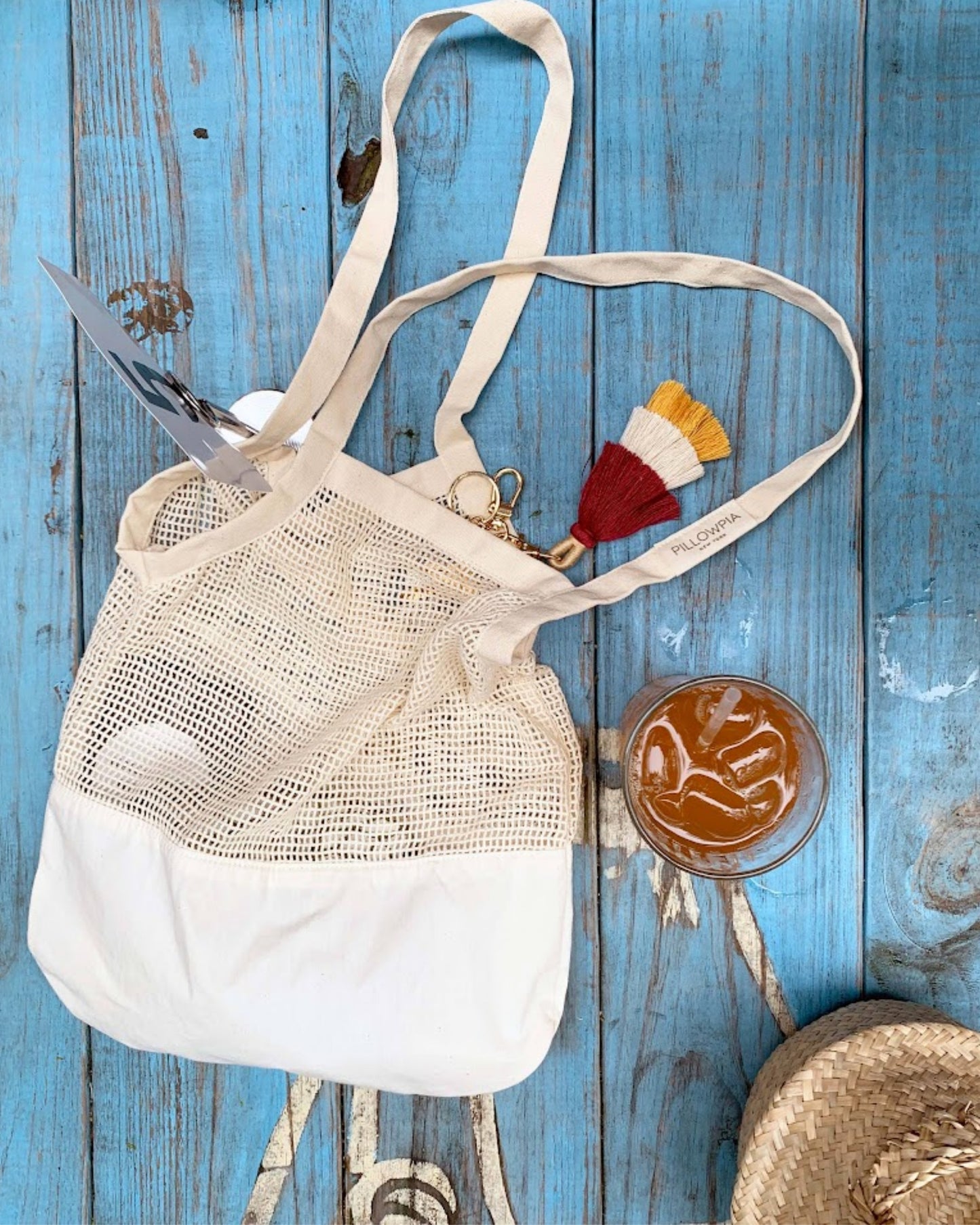 modern market tote