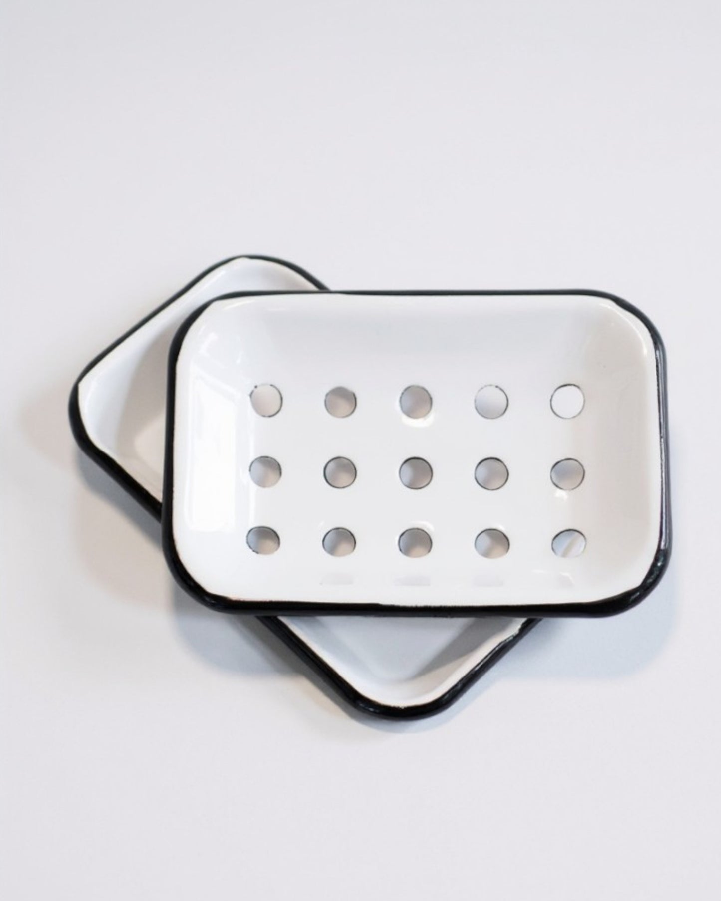 enamel soap dish