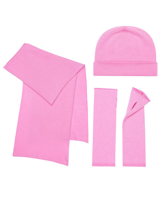 cashmere accessory set