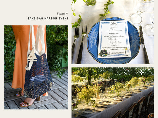 Event // Saks Annual Summer Dinner Co-hosted by Saks CEO Marc Metrick & Actress Dakota Fanning