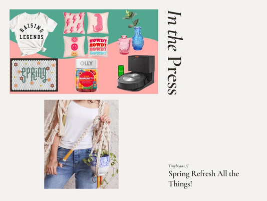 Tinybeans - Spring Refresh All the Things! Pillowpia editorial credit