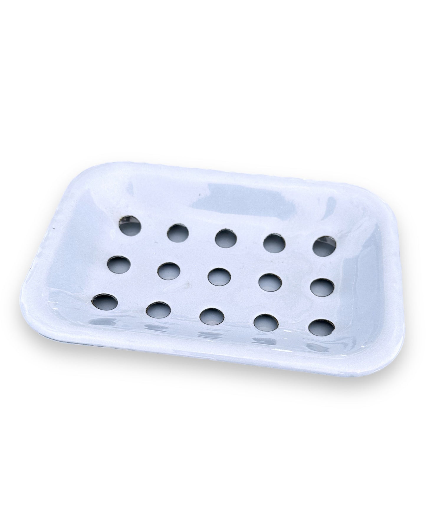 enamel soap dish