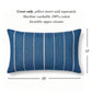 loma striped lumbar pillow cover