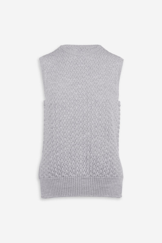 sandrine pointelle vest