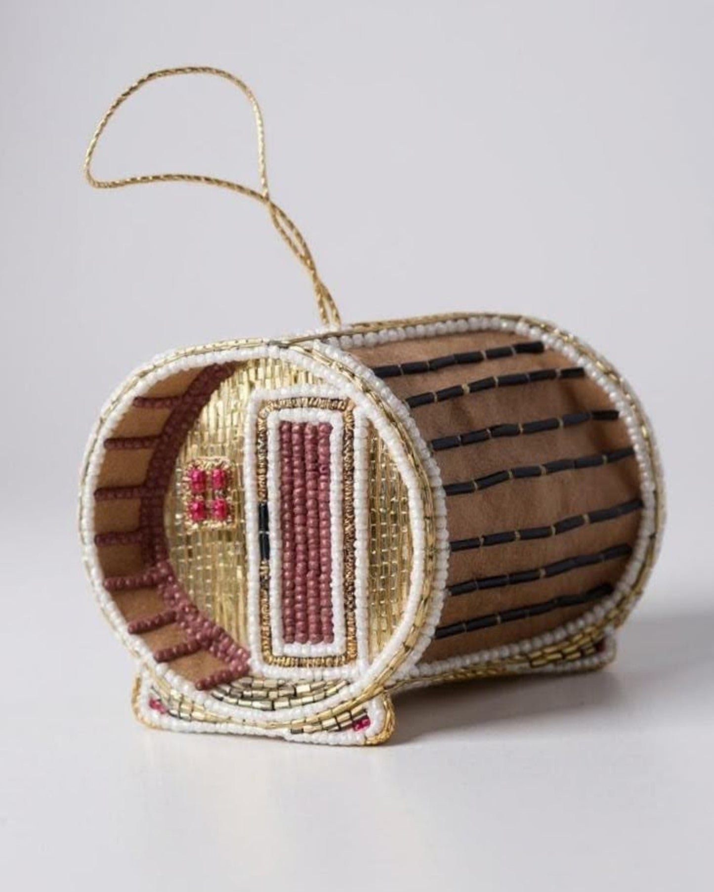 gingerbread sauna ornament