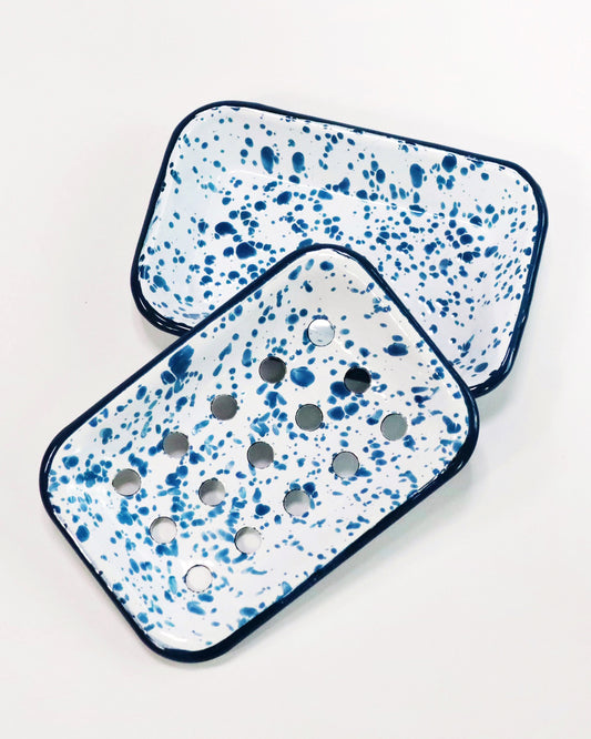 enamel soap dish