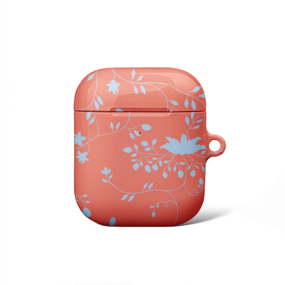 wild clematis case for AirPods® in poppy
