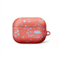 wild clematis case for AirPods® in poppy