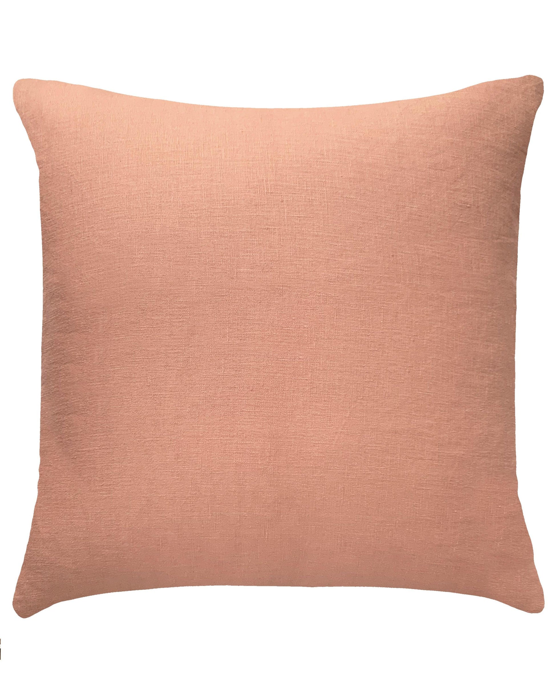 cowrie embroidered pillow in sandalwood - PILLOWPIA